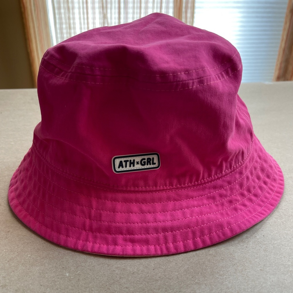 ATH GRL reversible Pink Bucket Hat
